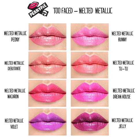 too faced melted metal dream house|Too Faced Melted Liquified Metallic Lipstick Melted .